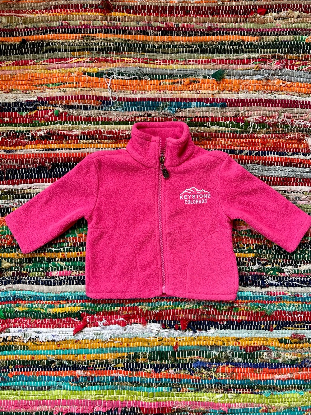 Keystone Colorado Pink Fleece Jacket 12 MOS